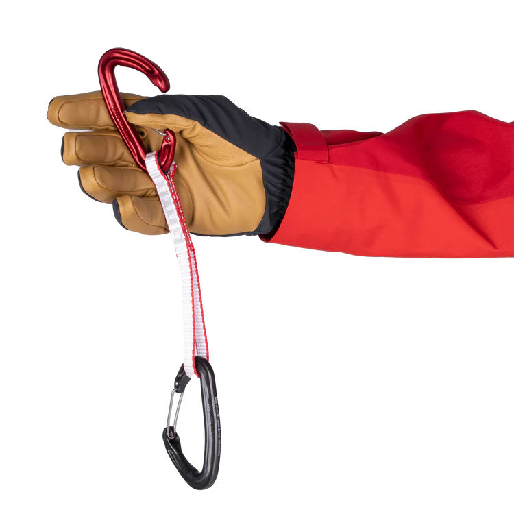 Mountain Equipment Super Alpine Gloves in Black/Tan - Carabiner