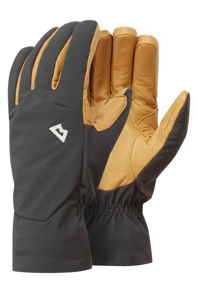 Mountain Equipment Super Alpine Gloves in Black/Tan - Product Preview