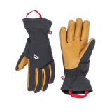 Mountain Equipment Super Alpine Women's Gloves in Black/Tan - Back