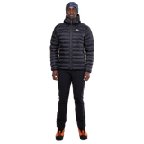 Mountain Equipment Superflux Men's Jacket in Obsidian - Clearance - Full Length Front