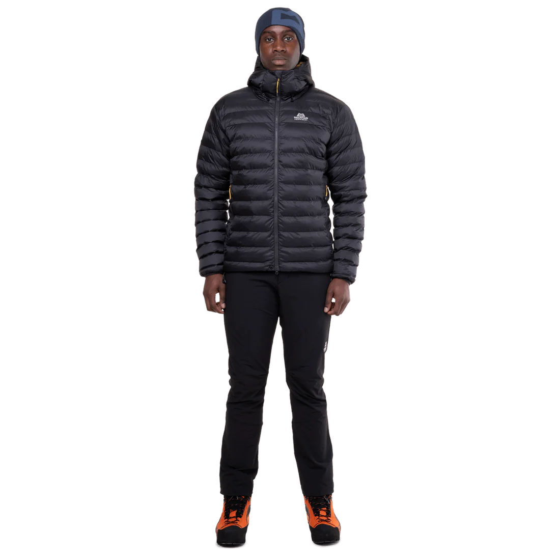 Mountain Equipment Superflux Men's Jacket in Obsidian - Clearance - Full Length Front