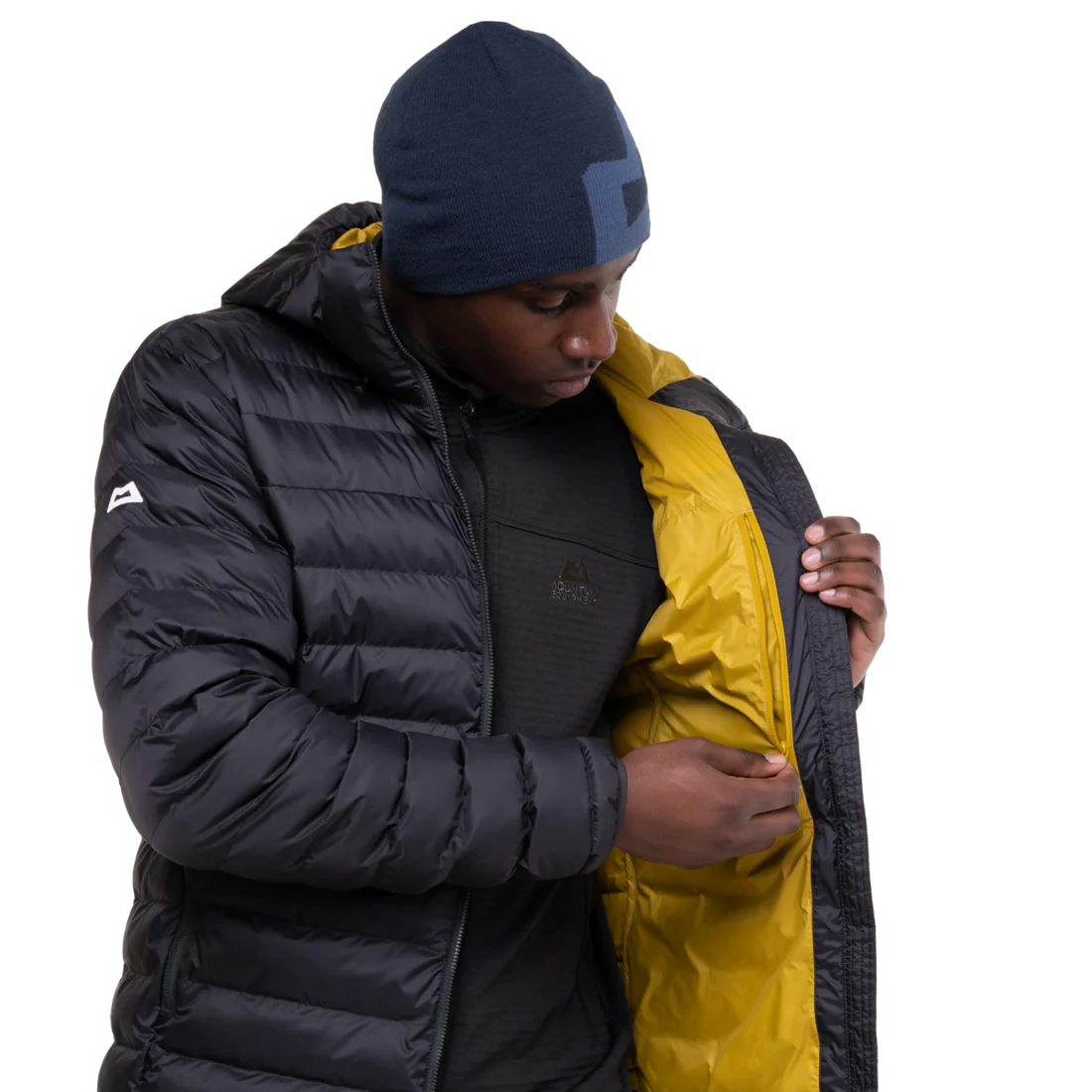 Mountain Equipment Superflux Men's Jacket in Obsidian - Clearance - Hand Pocket