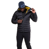 Mountain Equipment Superflux Men's Jacket in Obsidian - Clearance - Hood Adjustment