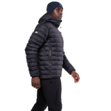 Mountain Equipment Superflux Men's Jacket in Obsidian - Clearance - Walking Side 2
