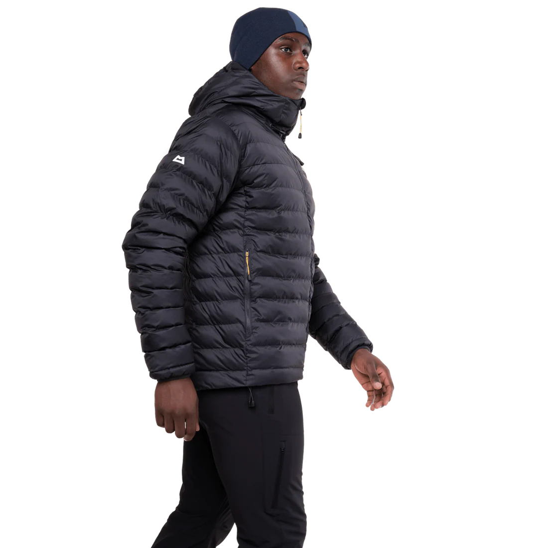 Mountain Equipment Superflux Men's Jacket in Obsidian - Clearance - Walking Side 2
