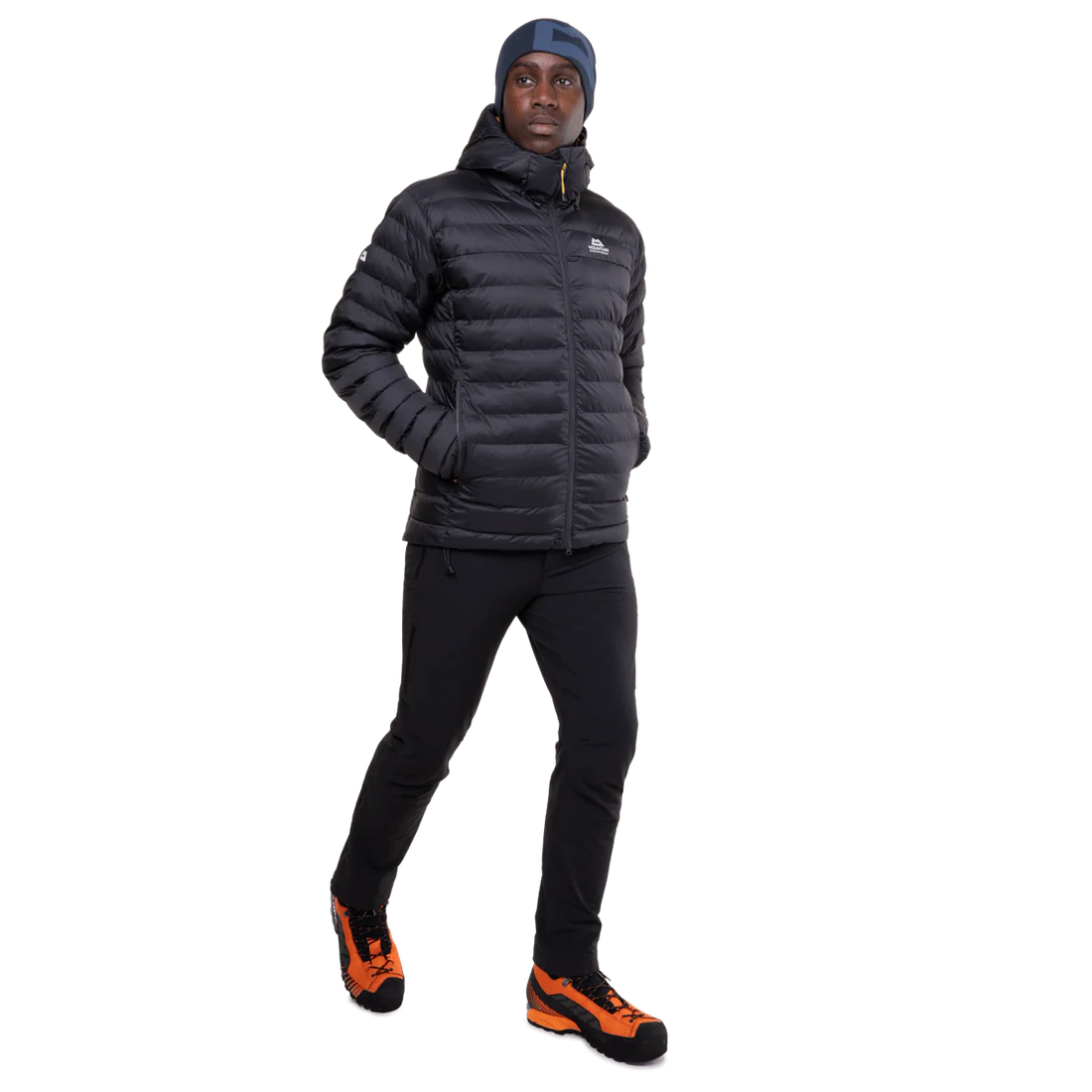Mountain Equipment Superflux Men's Jacket in Obsidian - Clearance - Walking Side