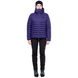 Mountain Equipment Superflux Women's Jacket in Amethyst/Cosmos - Full Length Front