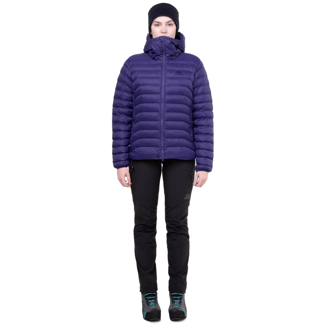 Mountain Equipment Superflux Women's Jacket in Amethyst/Cosmos - Full Length Front