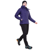 Mountain Equipment Superflux Women's Jacket in Amethyst/Cosmos - Walking Back