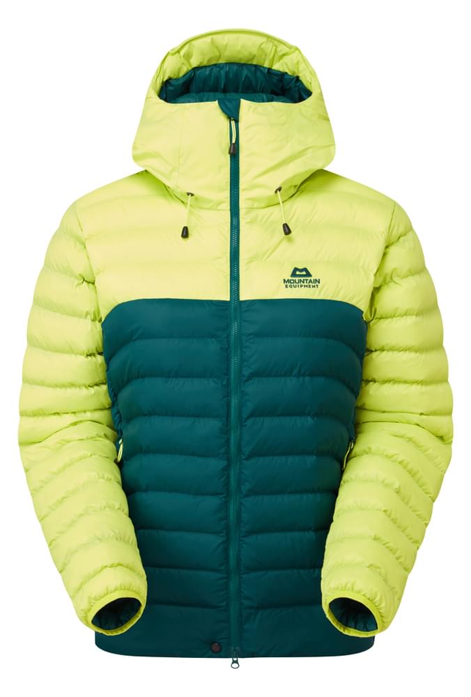 Mountain Equipment Superflux Women's Jacket in D Teal/Fresh Green - Product Preview