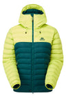 Mountain Equipment Superflux Women's Jacket in D Teal/Fresh Green - Product Preview