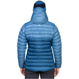 Mountain Equipment Superflux Women's Jacket in Majolica/Stellar - Full Length Back