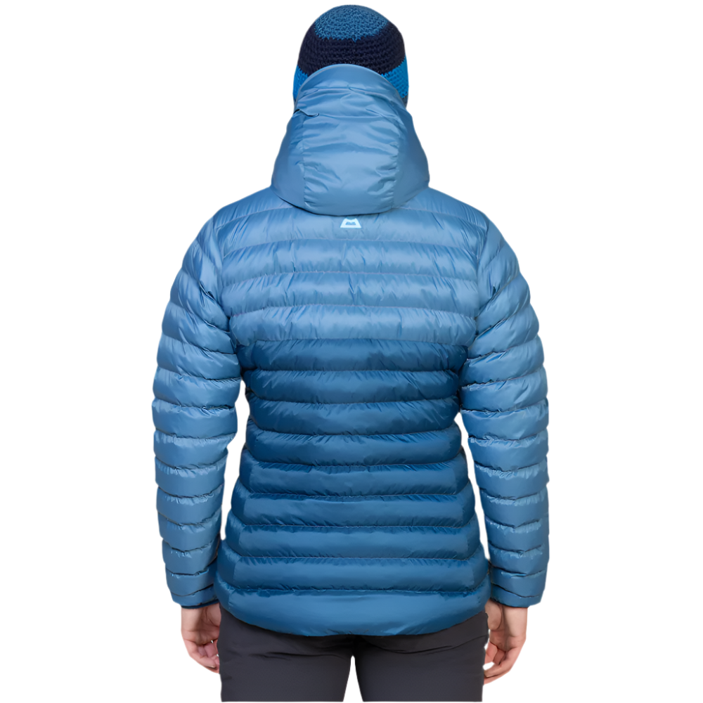 Mountain Equipment Superflux Women's Jacket in Majolica/Stellar - Full Length Back