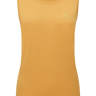 Mountain Equipment Tempi Women's Tank in Butterscotch - Flat front