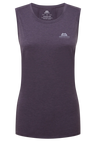 Mountain Equipment Tempi Women's Tank in Nightshade - Flat front