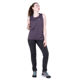 Mountain Equipment Tempi Women's Tank in Nightshade - Side walking