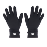 Mountain Equipment Touch Screen Gloves in Black - Back of Hand