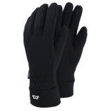 Mountain Equipment Touch Screen Gloves in Black - Front Product Shot