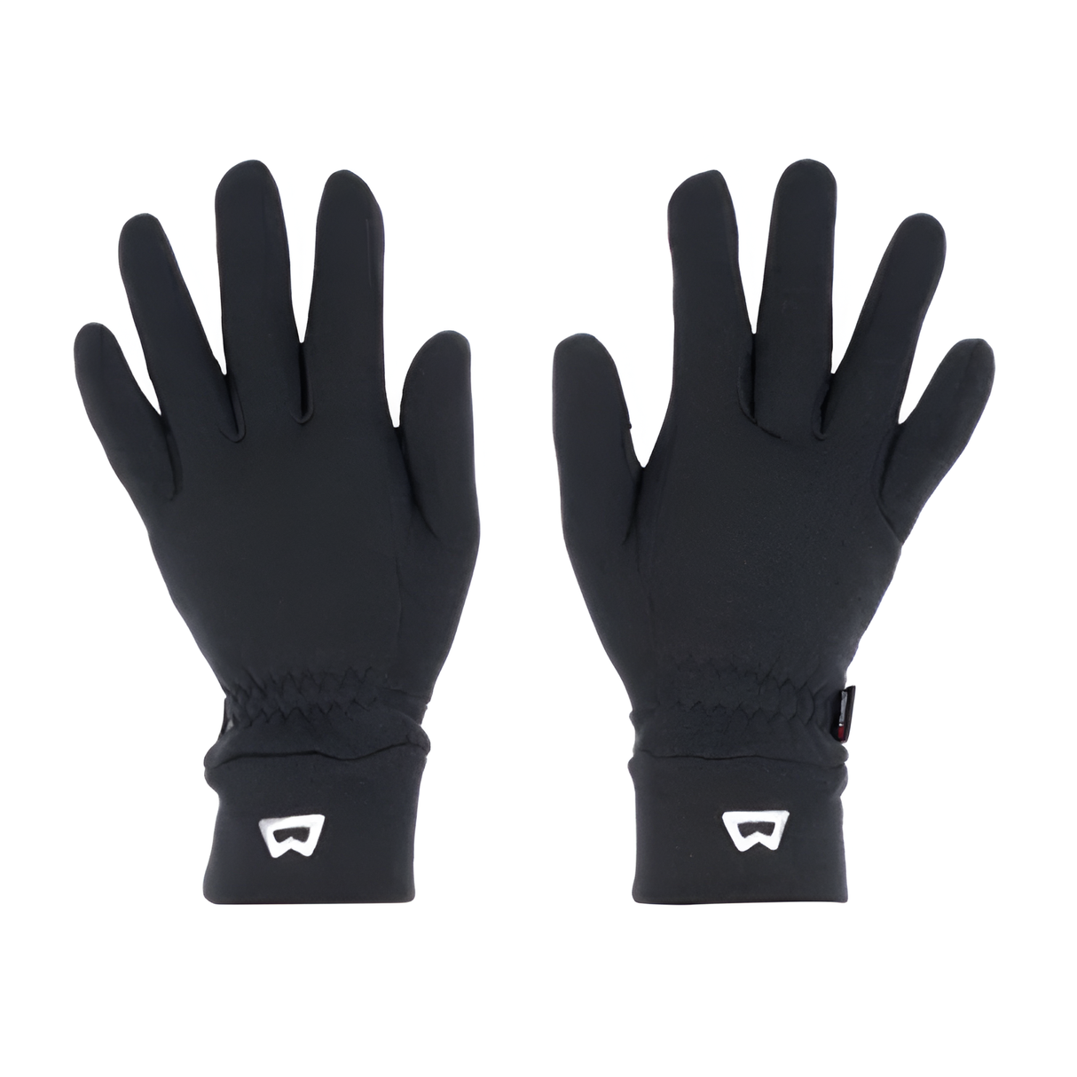Mountain Equipment Touch Screen Women's Gloves in Black - Palm and Back of Hand