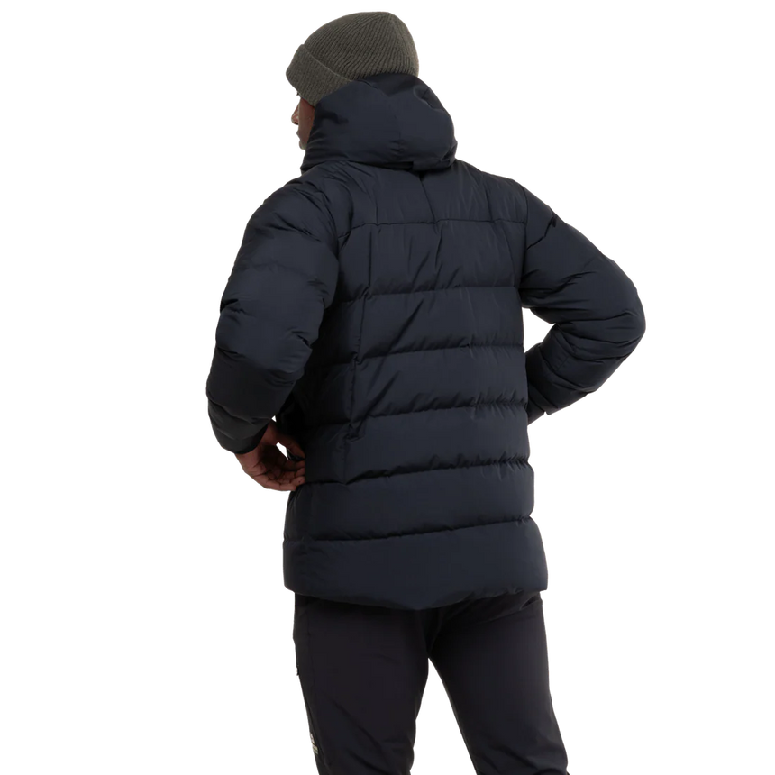 Mountain Equipment Tromso Men's Jacket in Black - Back Fit