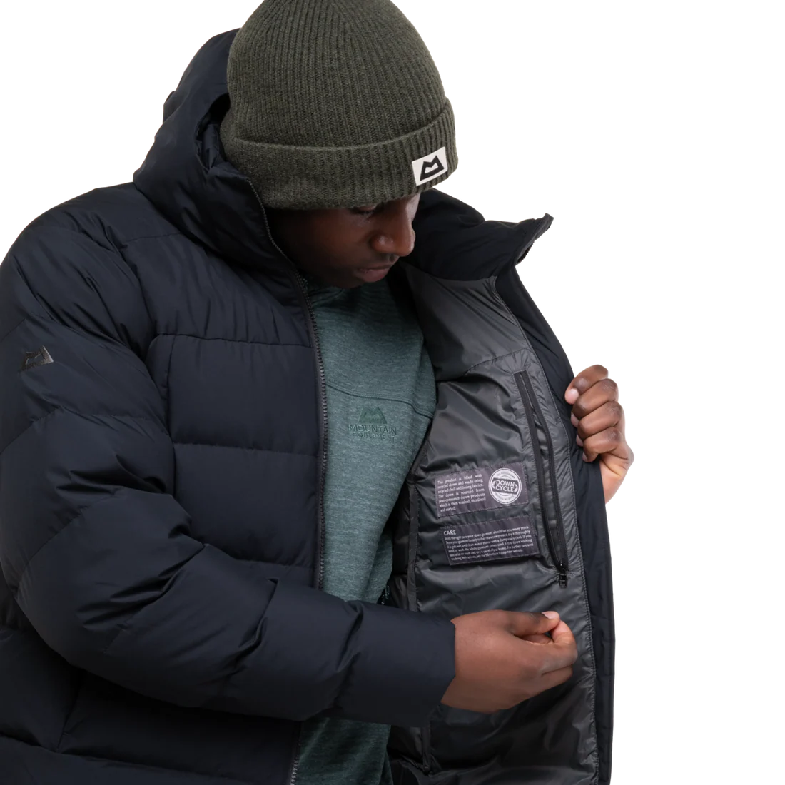 Mountain Equipment Tromso Men's Jacket in Black - Inner Zipped Security Pocket