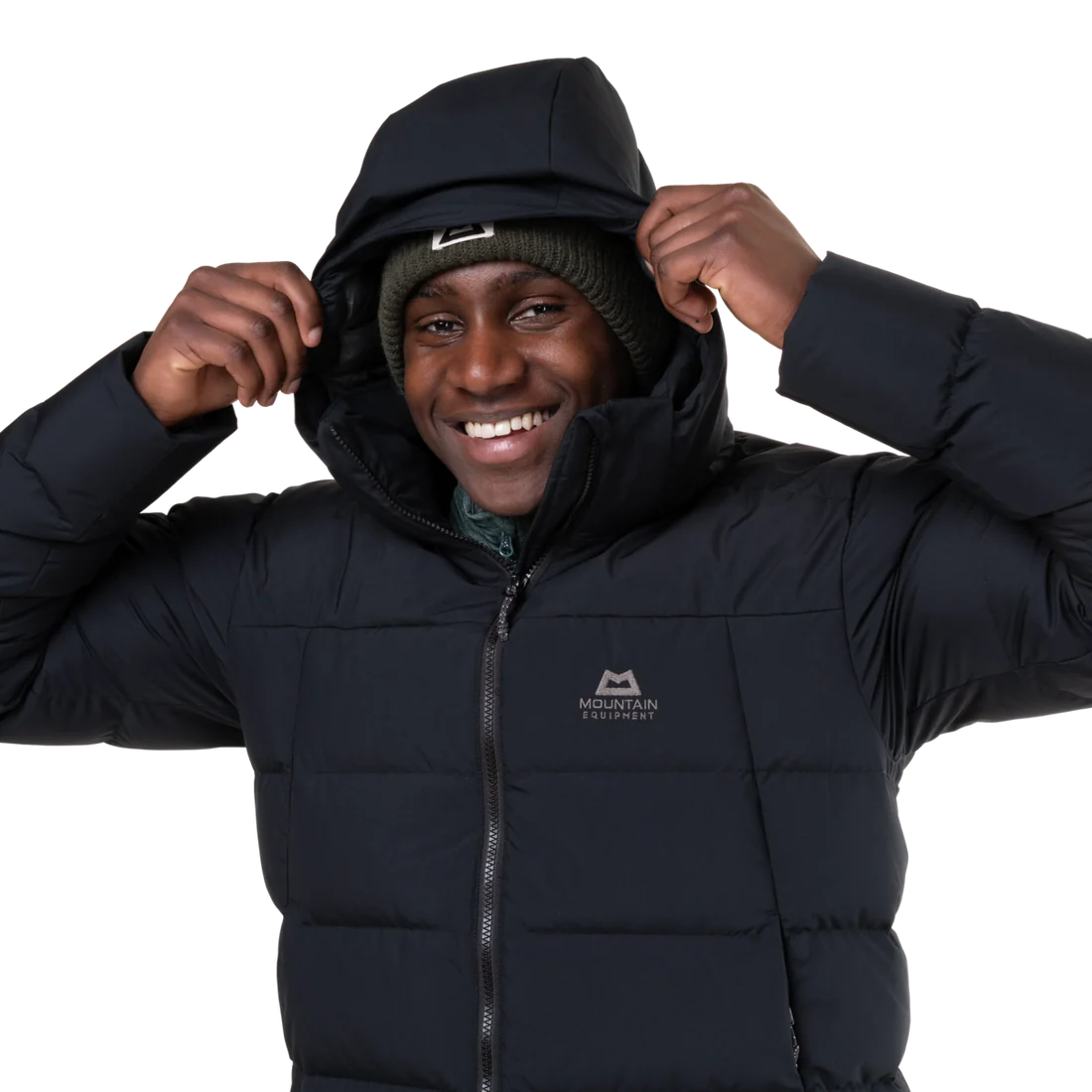 Mountain Equipment Tromso Men's Jacket in Black - Zip-Off Mountain Insulated Hood