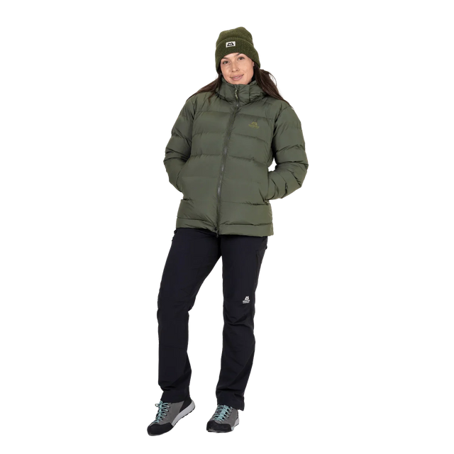 Mountain Equipment Tromso Women's Jacket in Buckthorn - On Model Front