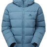 Mountain Equipment Tromso Women's Jacket in Stellar Blue - Front