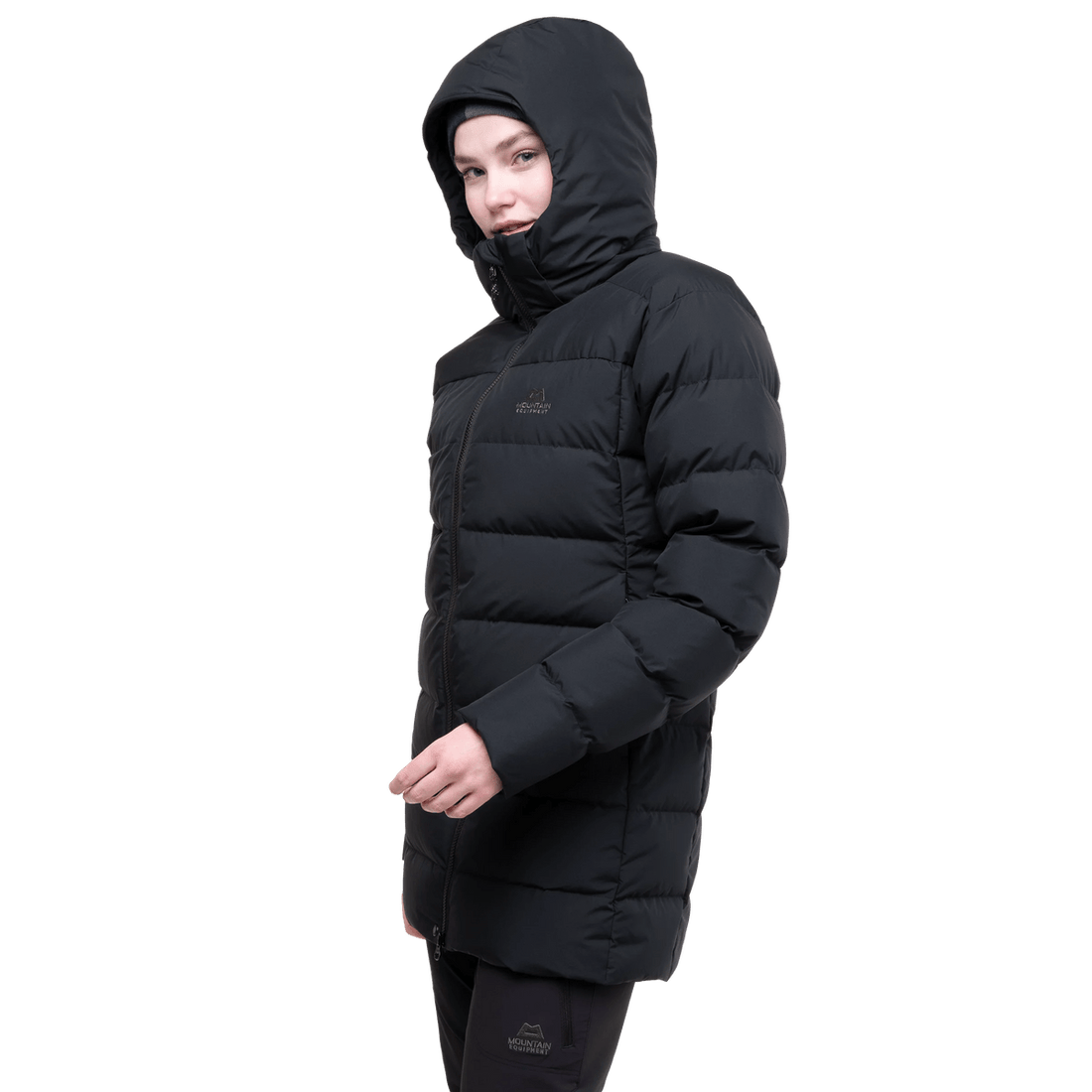 Mountain Equipment Tromso Women's Parka in Black - Hood On