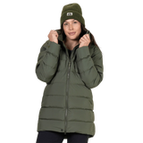 Mountain Equipment Tromso Women's Parka in Buckthorn - Adjustable Hood