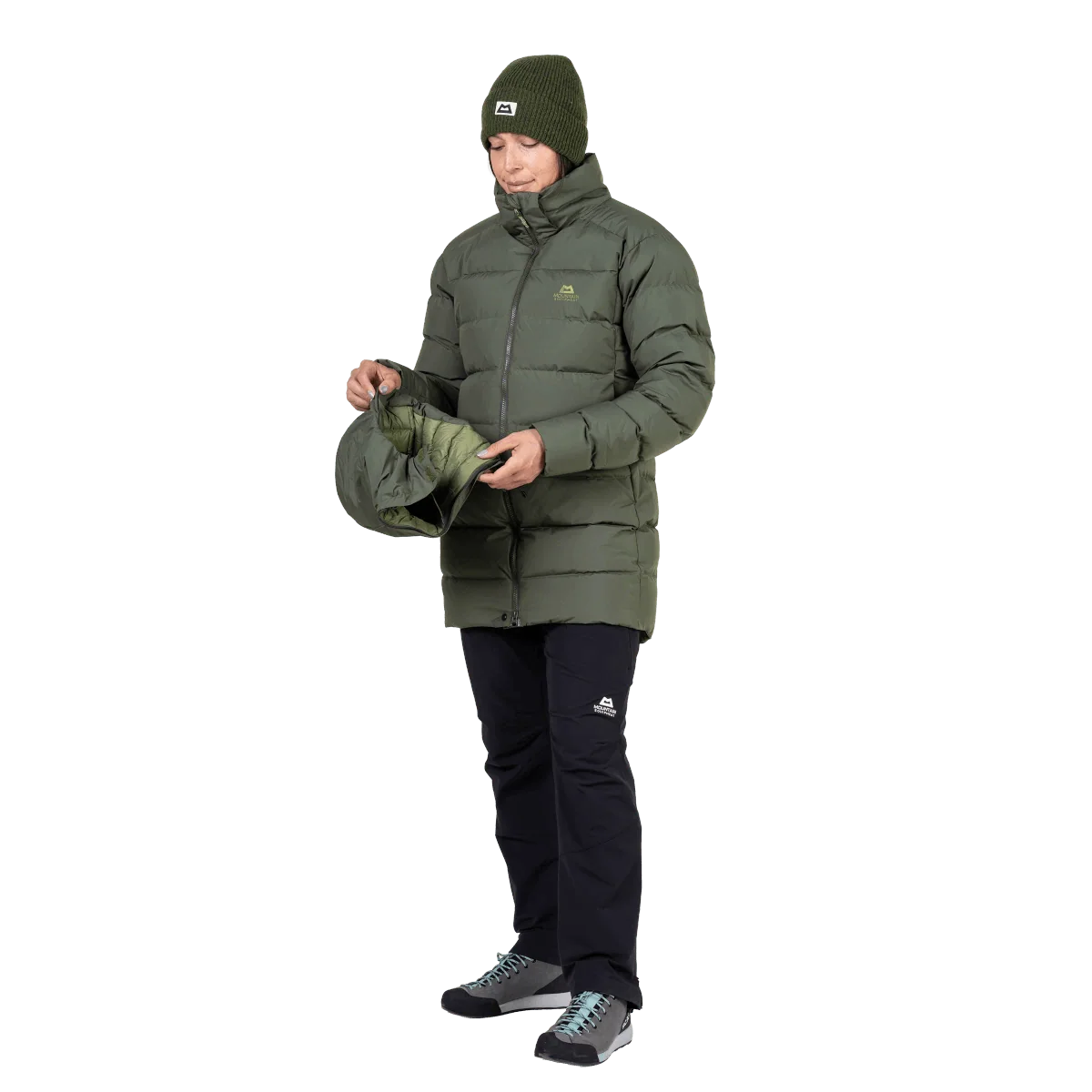 Mountain Equipment Tromso Women's Parka in Buckthorn - Back Fit