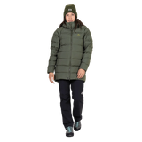 Mountain Equipment Tromso Women's Parka in Buckthorn - On Model Walking