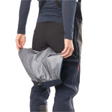 Mountain Equipment Tupilak GORE-TEX Pro Women's Pant in Cosmos - Gaiter Detail on Model