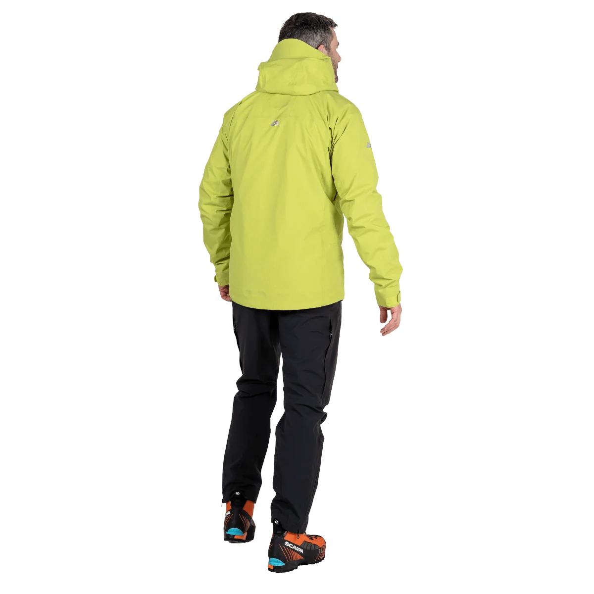 Mountain Equipment Tupilak Men's GORE-TEX Jacket in Vine Green - Back Model