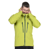 Mountain Equipment Tupilak Men's GORE-TEX Jacket in Vine Green - Chin Guard Detail Model