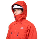 Mountain Equipment Tupilak Women's GORE-TEX Jacket in Chili Red - Pocket Detail on Model