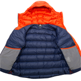 Mountain Equipment Vega Men's Jacket in Atlantic/Cosmos - Baffles Detail