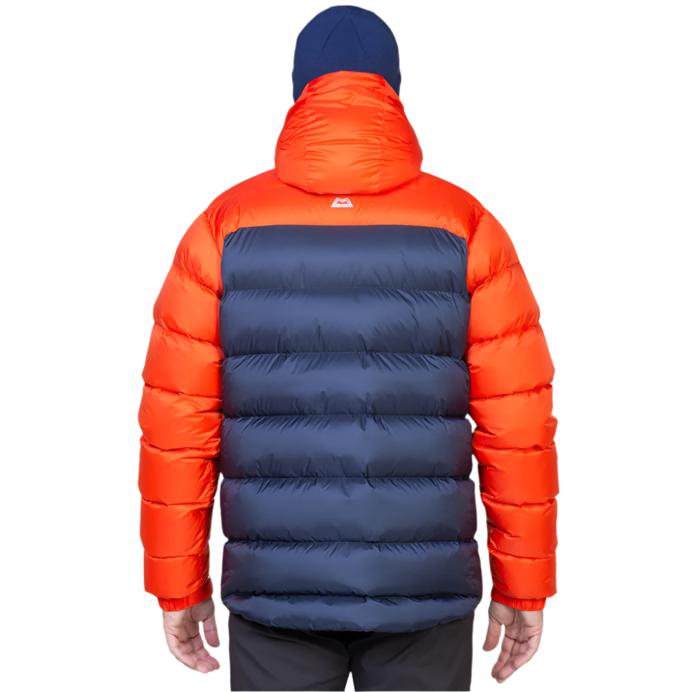Mountain Equipment Vega Men's Jacket in Atlantic/Cosmos - On Model Three Quarter