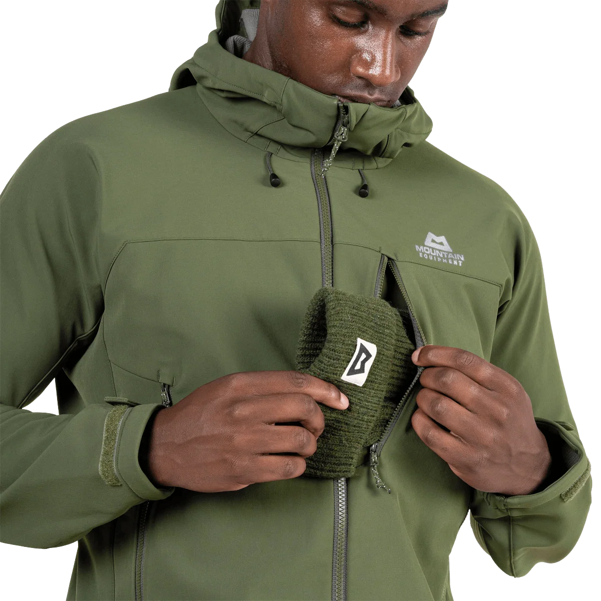 Mountain Equipment Vulcan Men's Jacket in Buckthorn - Chest Pocket