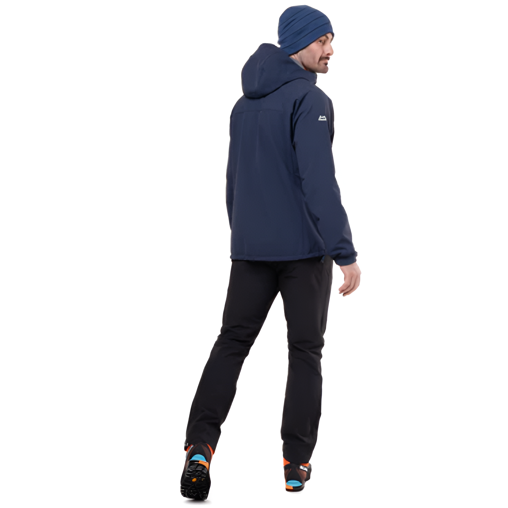 Mountain Equipment Vulcan Men's Jacket in Cosmos - Back Fit