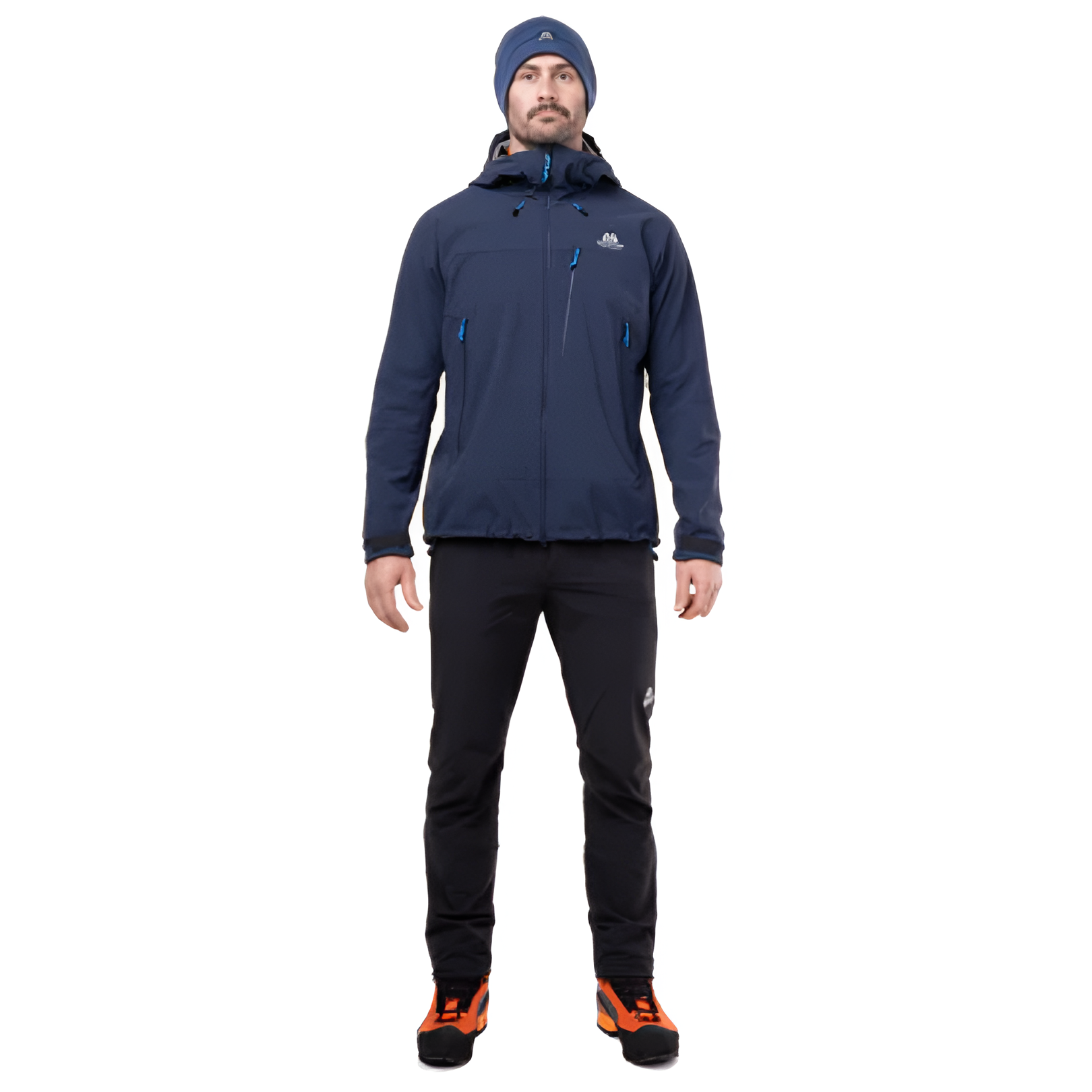 Mountain Equipment Vulcan Men's Jacket in Cosmos - Front Fit
