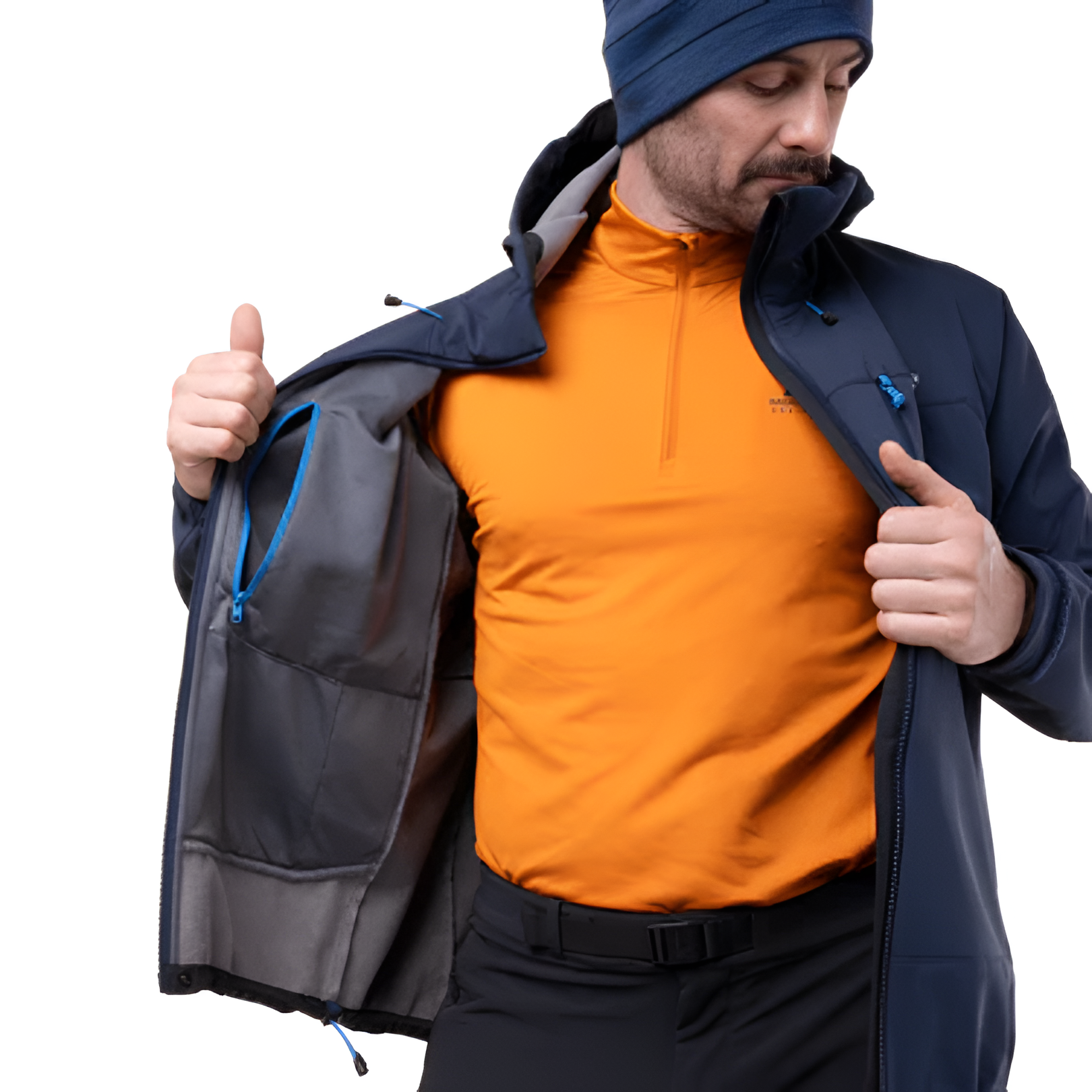 Mountain Equipment Vulcan Men's Jacket in Cosmos - Inner Lining