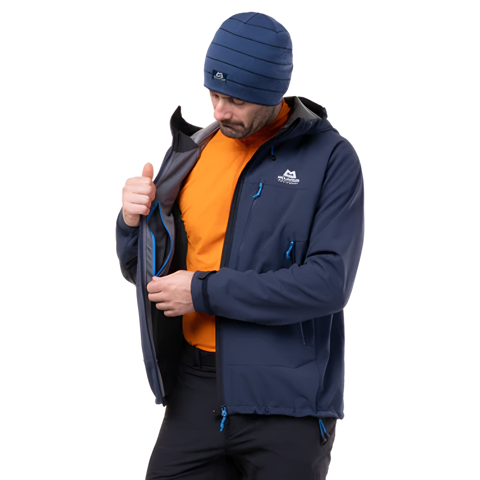 Mountain Equipment Vulcan Men's Jacket in Cosmos - Inner Zipped Pocket