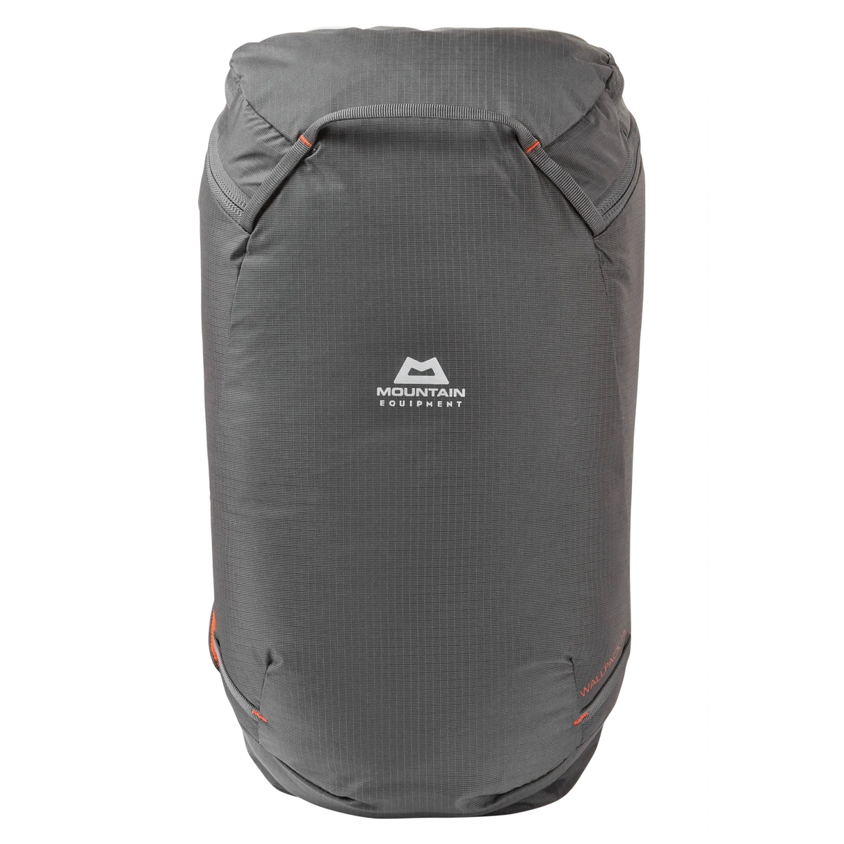 Mountain Equipment Wallpack 16 Backpack in Anvil/Cardinal Orange - Back