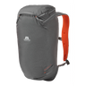 Mountain Equipment Wallpack 16 Backpack in Anvil/Cardinal Orange - Front