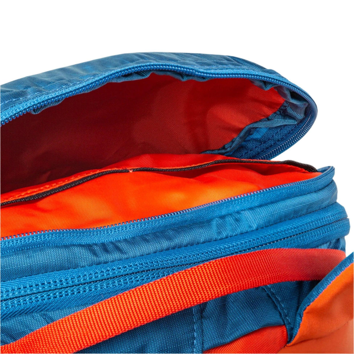 Mountain Equipment Wallpack 20 Backpack in Alto Blue - Lid Open Detail