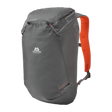 Mountain Equipment Wallpack 20 Backpack in Anvil/Cardinal Orange - Front Angle