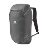 Mountain Equipment Wallpack 20 Backpack in Anvil Grey - Front Angle