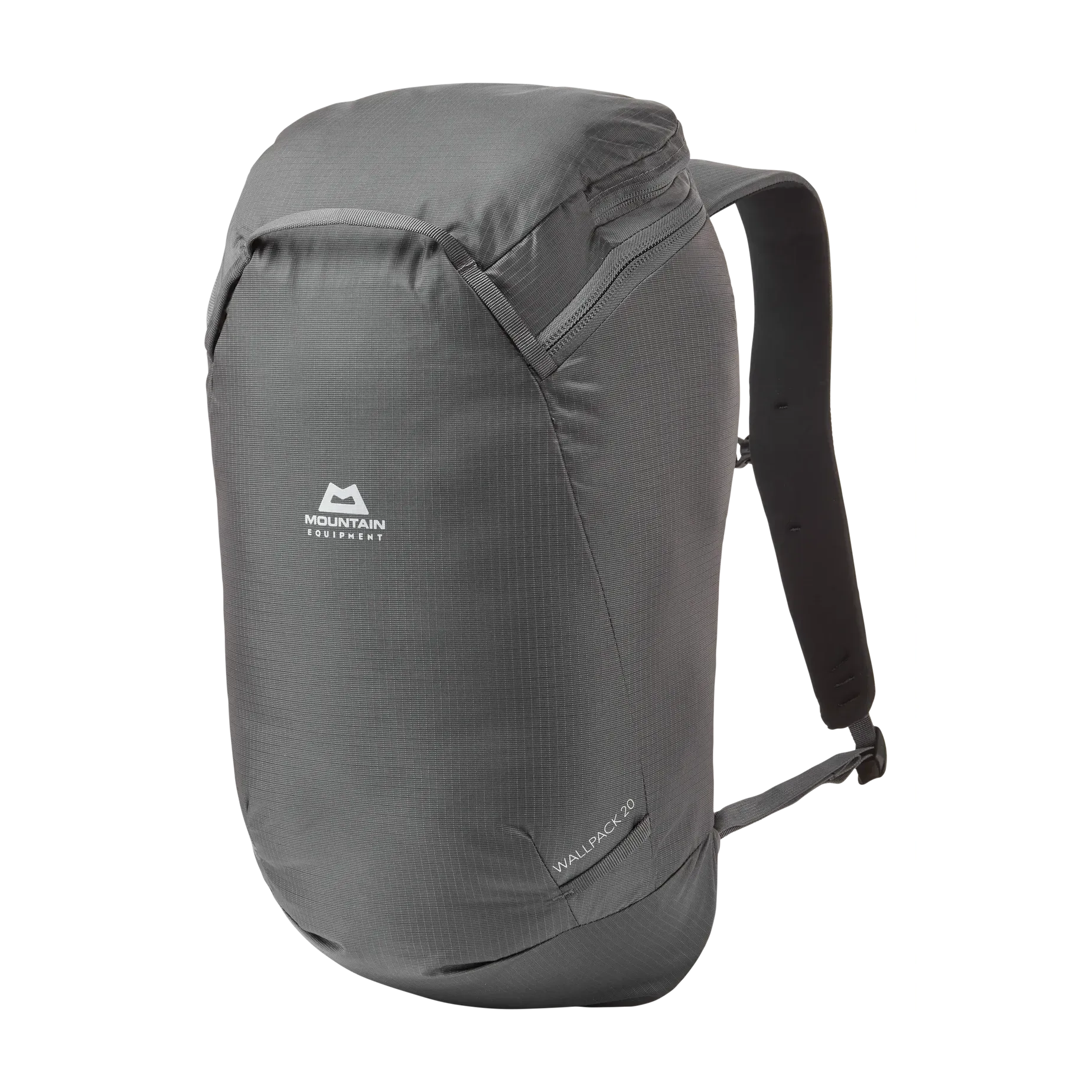 Mountain Equipment Wallpack 20 Backpack in Anvil Grey - Front Angle