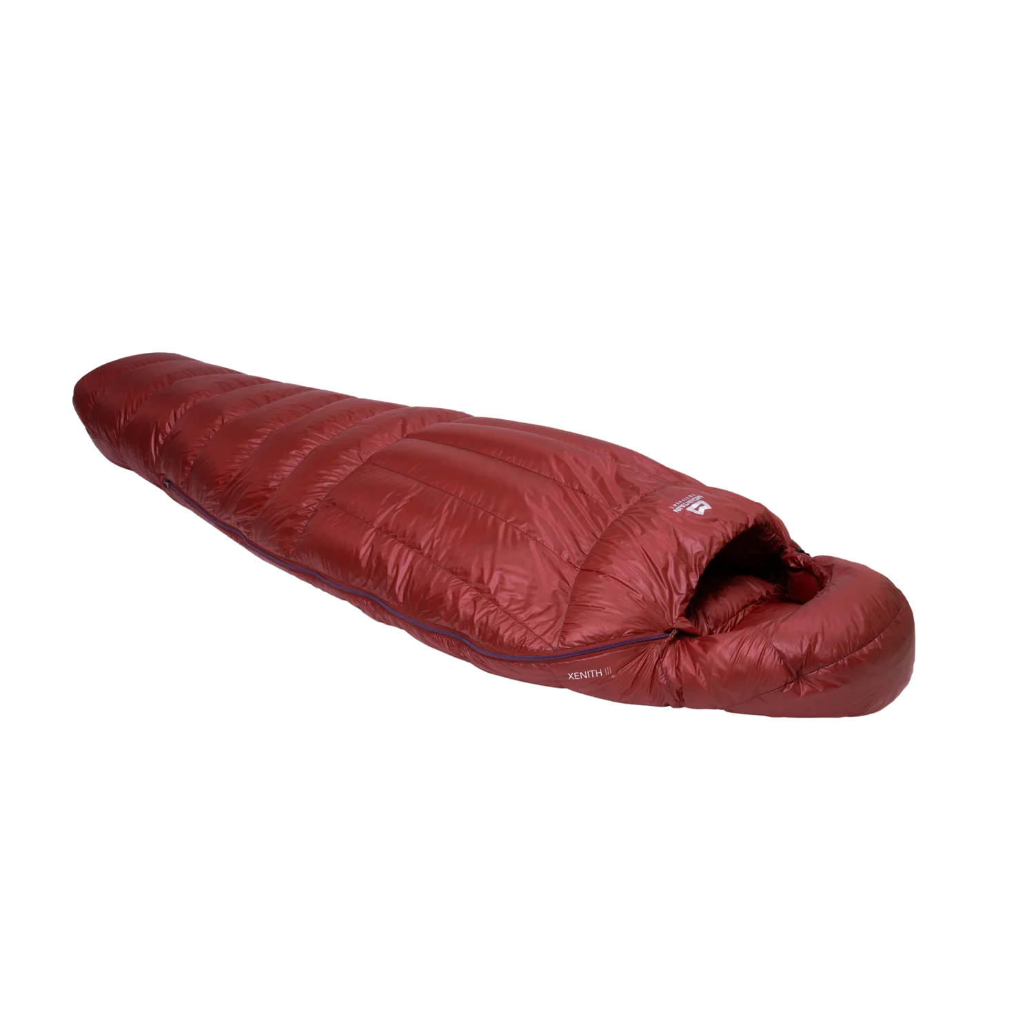 Mountain Equipment Xenith III Sleeping Bag in Merlot - Side